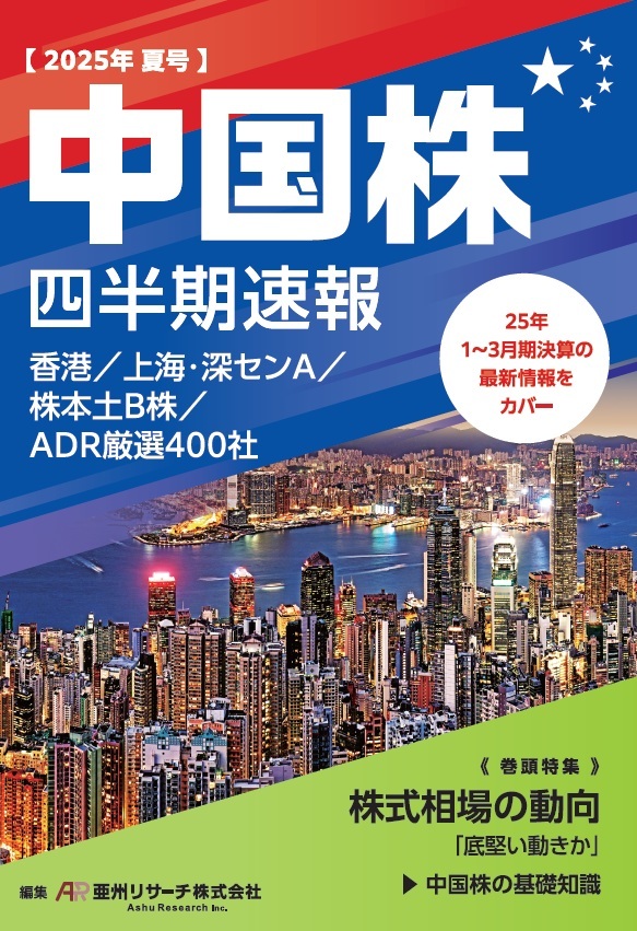 中国株四半期速報